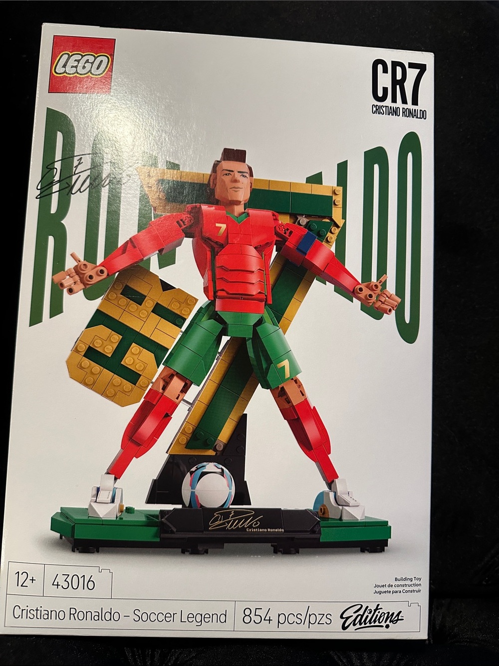 Ronaldo soccer Lego